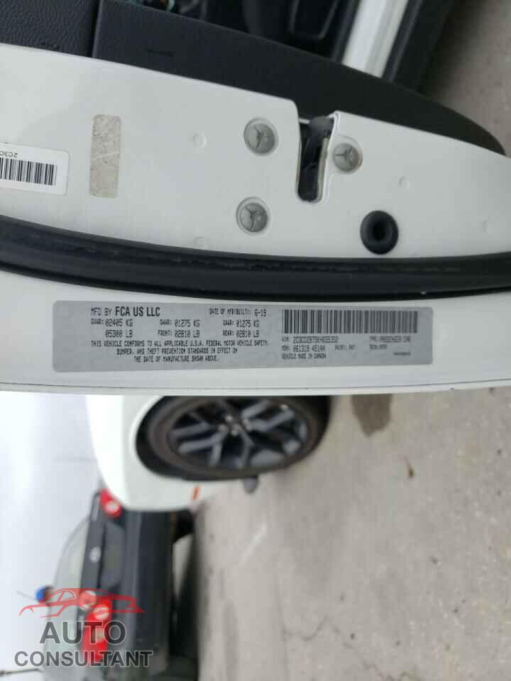 DODGE CHALLENGER 2019 - 2C3CDZBT5KH655352