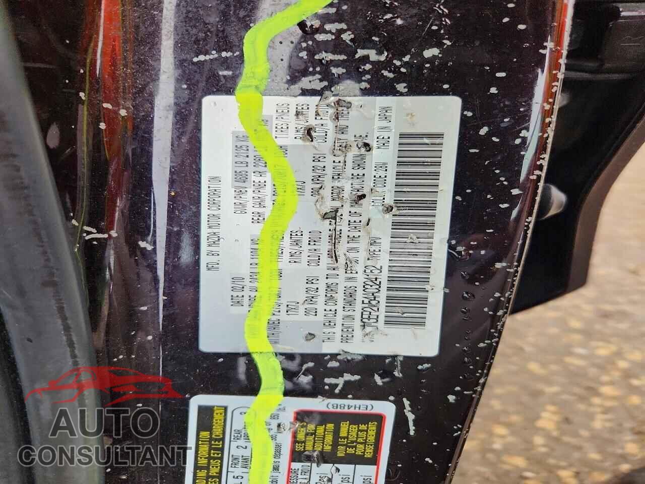 MAZDA CX-7 2010 - JM3ER2W54A0324152