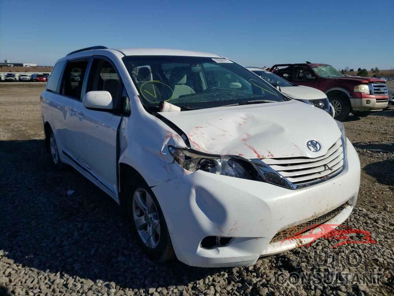 TOYOTA SIENNA 2017 - 5TDKZ3DC8HS813342