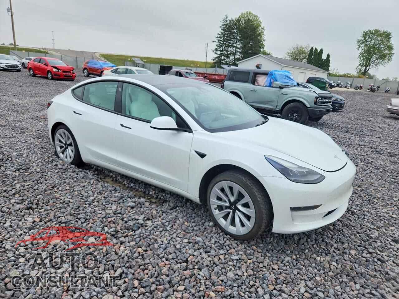 TESLA MODEL 3 2022 - 5YJ3E1EB5NF193902