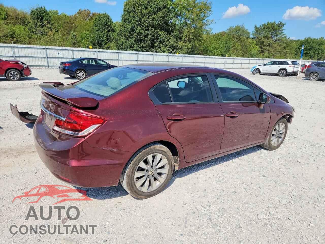 HONDA CIVIC 2013 - 19XFB2F85DE038284