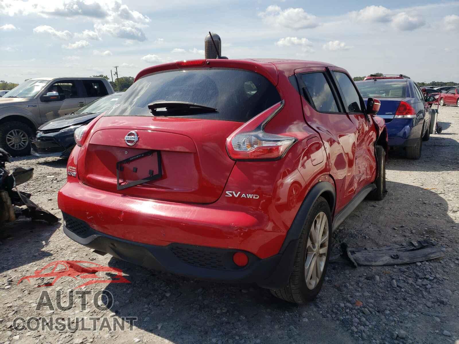 NISSAN JUKE 2016 - JN8AF5MVXGT650490