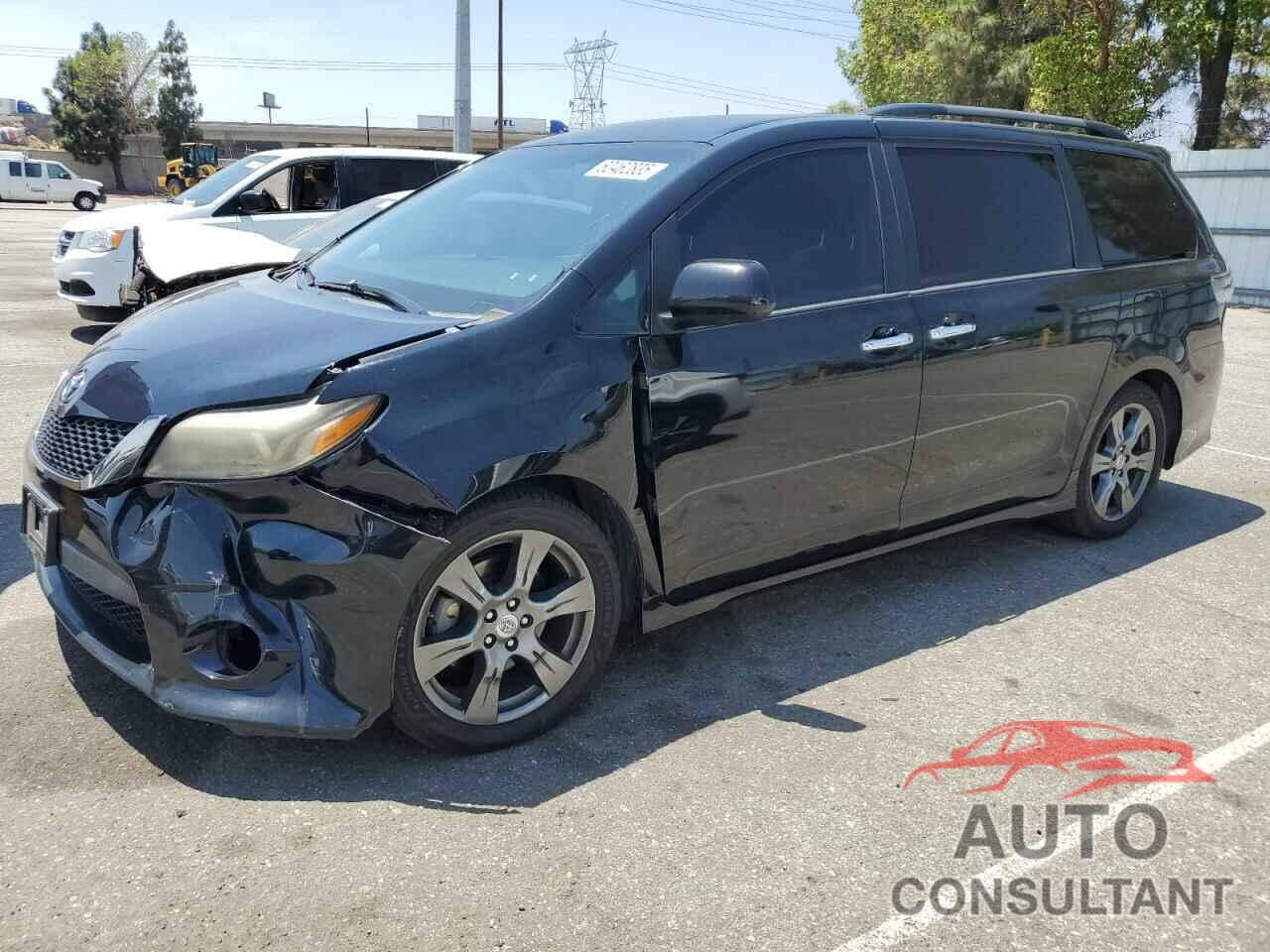 TOYOTA SIENNA 2017 - 5TDXZ3DC7HS787029