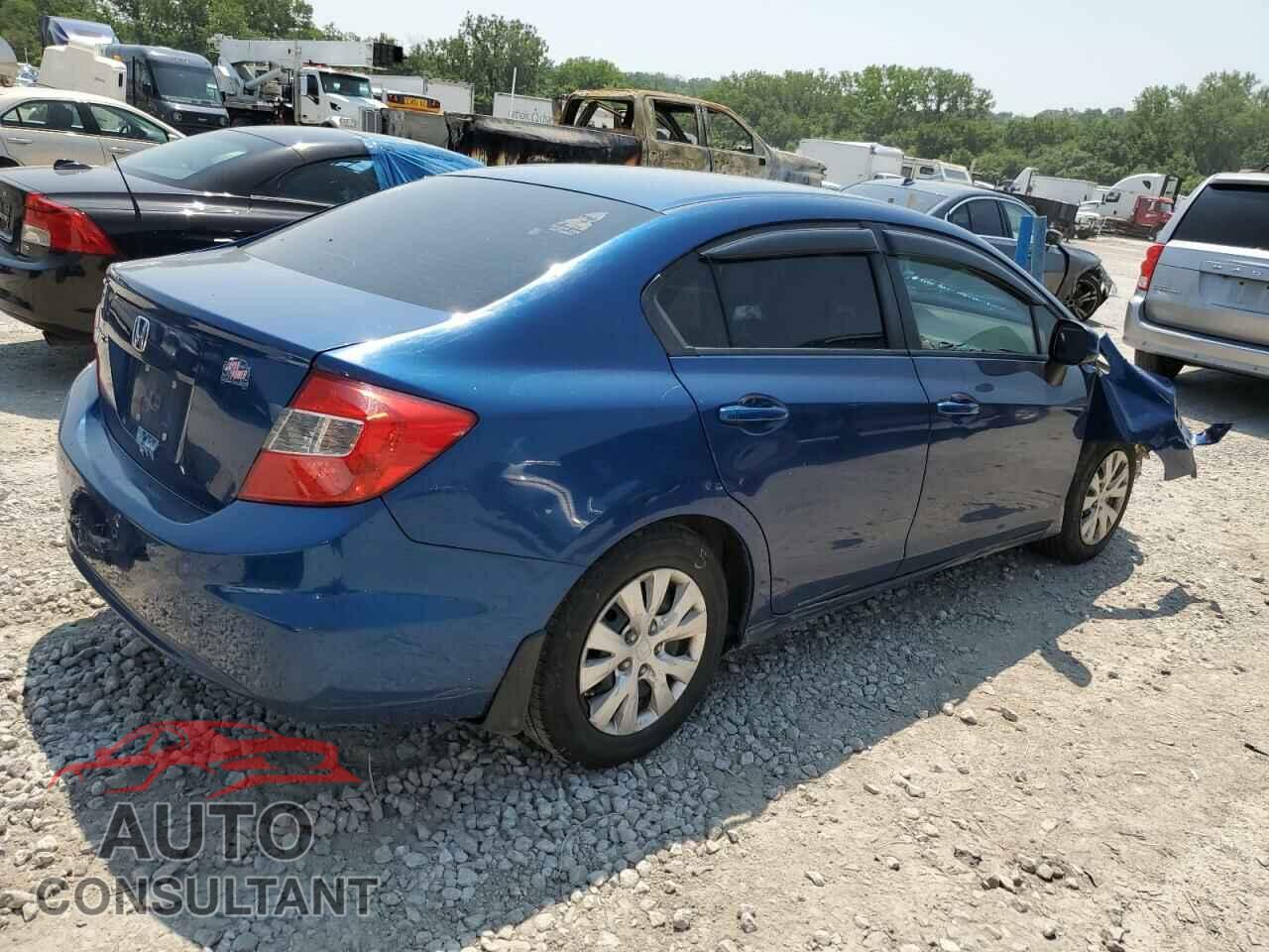 HONDA CIVIC 2012 - 19XFB2F56CE018338