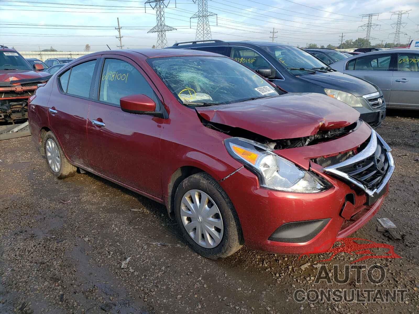 NISSAN VERSA 2018 - 3N1CN7AP9JL820636