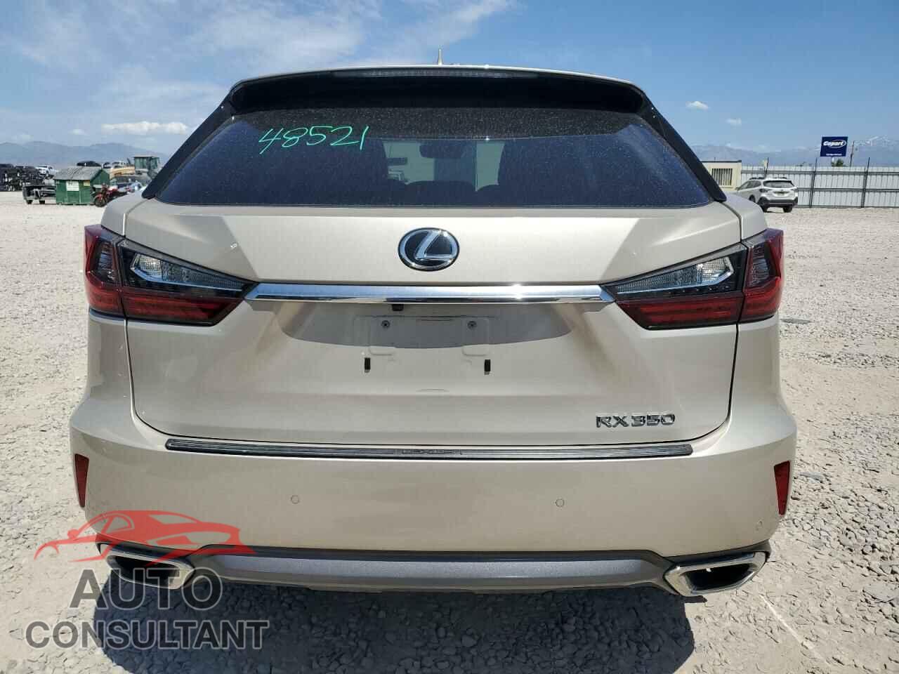 LEXUS RX350 2017 - 2T2BZMCA8HC089422