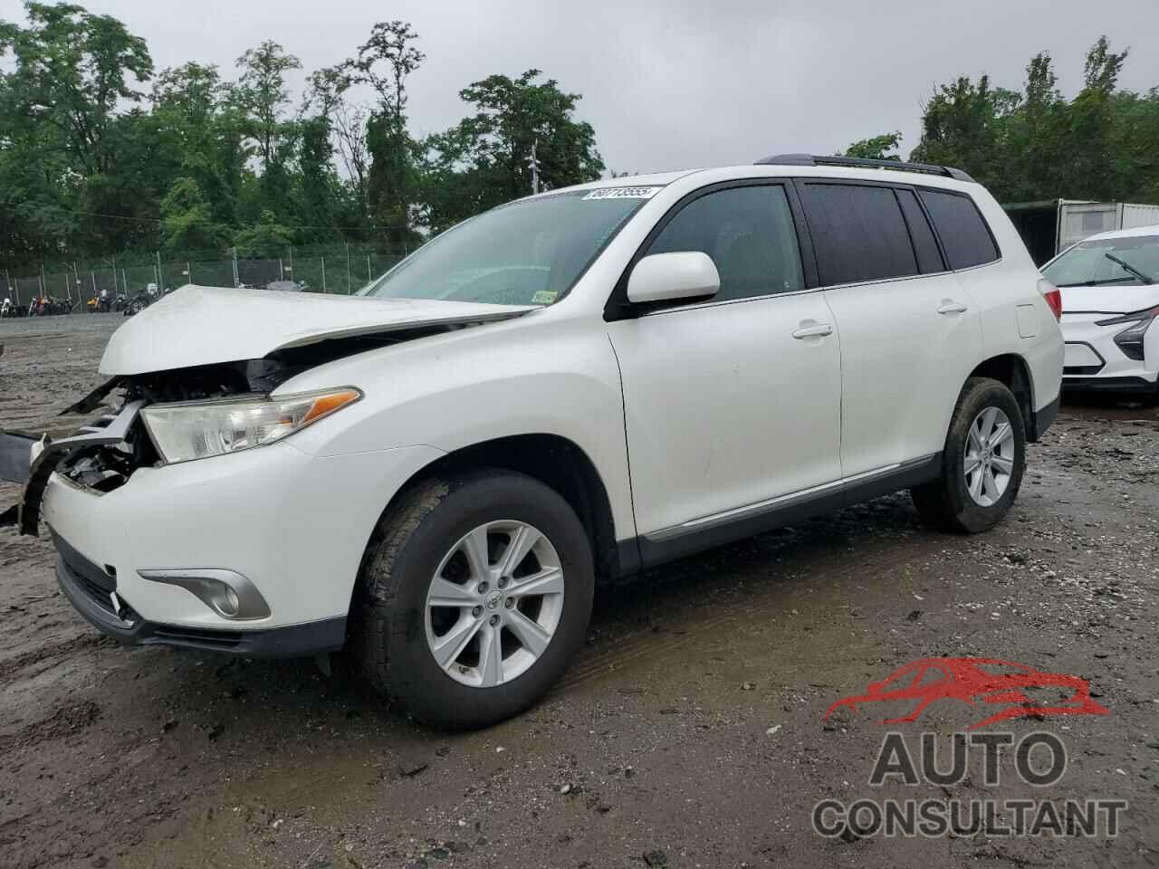 TOYOTA HIGHLANDER 2012 - 5TDBK3EH2CS109631