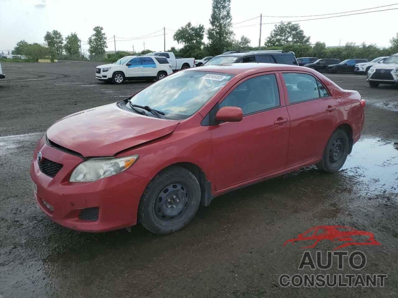 TOYOTA COROLLA 2009 - 2T1BU40E79C180600