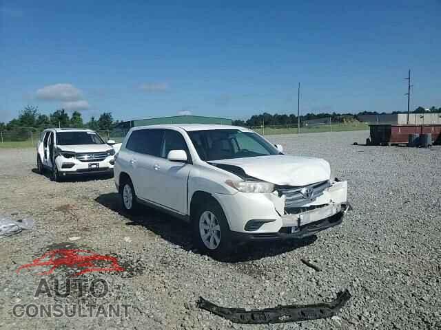 TOYOTA HIGHLANDER 2013 - 5TDZA3EH8DS045890