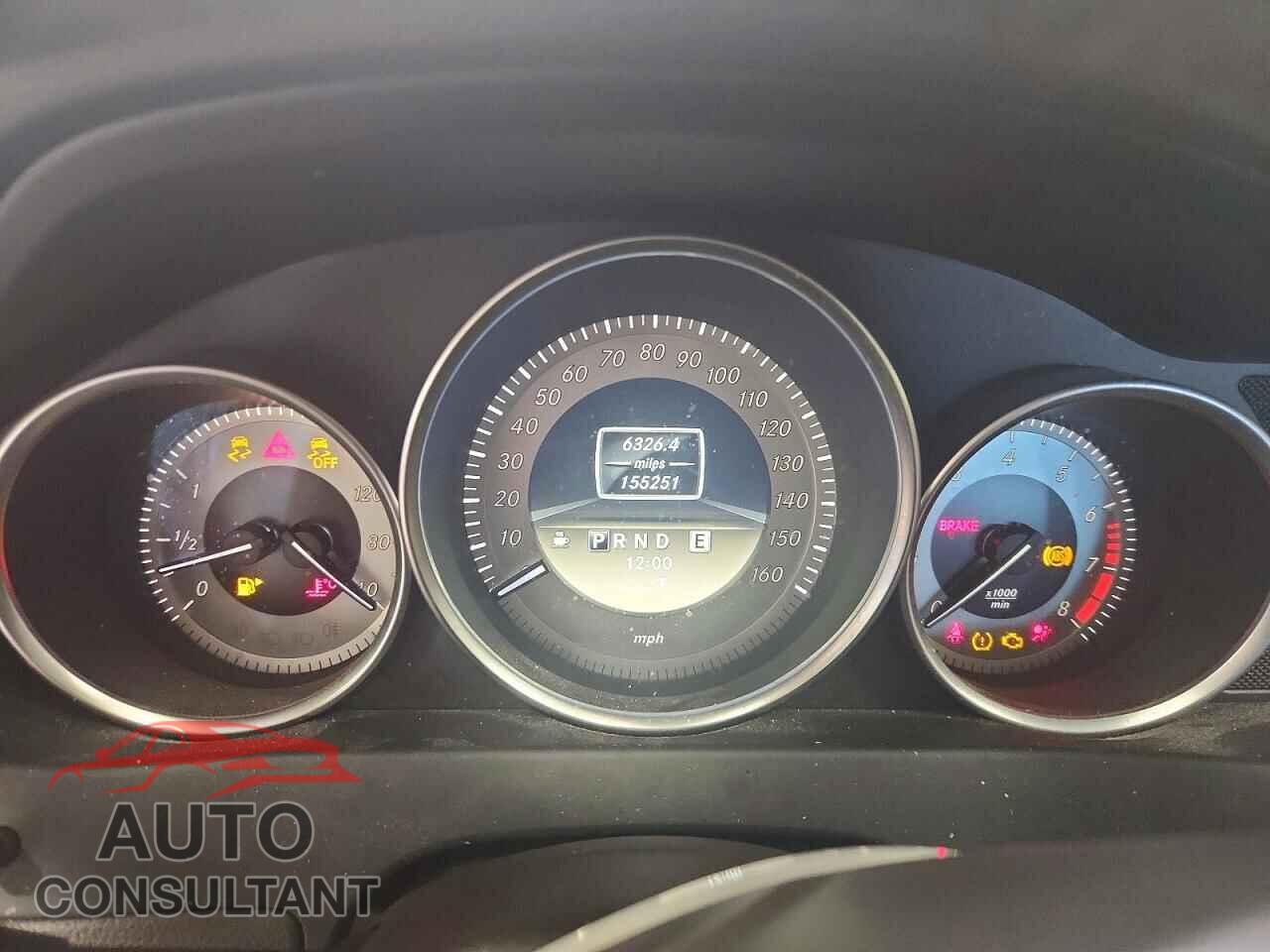 MERCEDES-BENZ C-CLASS 2012 - WDDGF8BB9CF912496