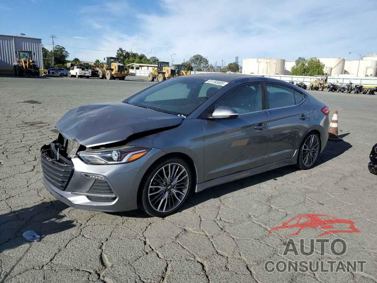 HYUNDAI ELANTRA 2018 - KMHD04LB3JU563507