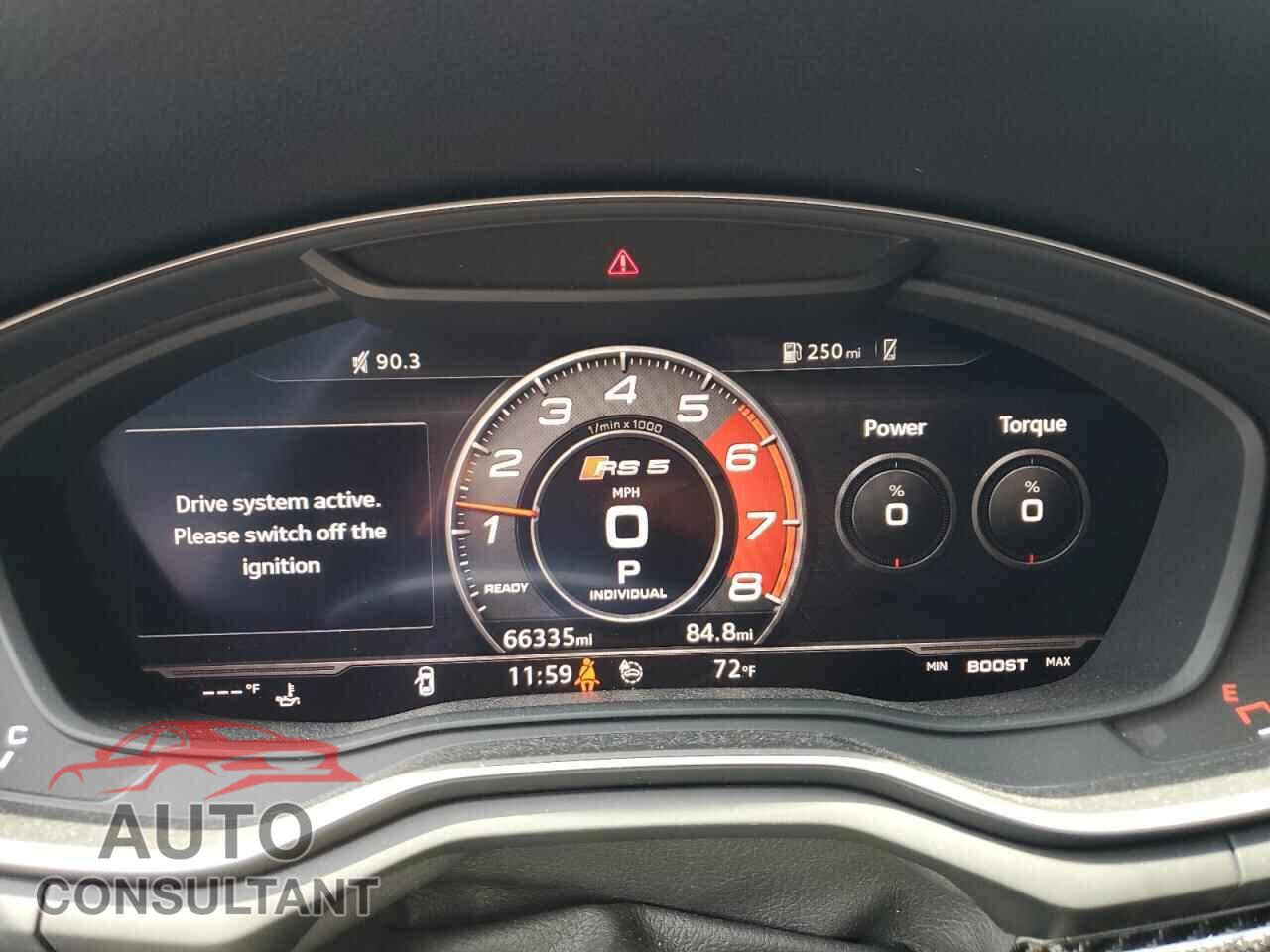 AUDI S5/RS5 2018 - WUAPWAF53JA902212