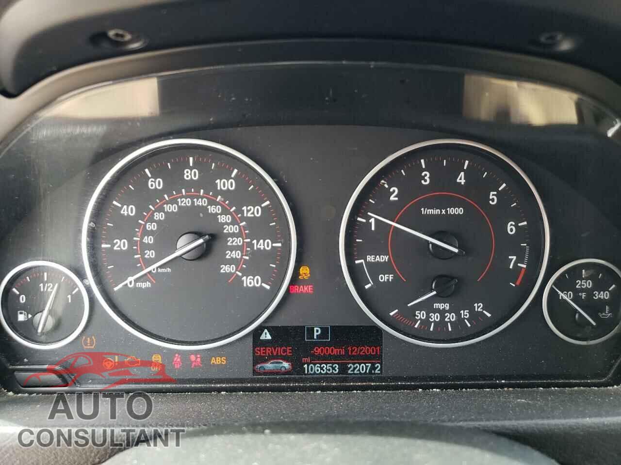 BMW 3 SERIES 2016 - WBA8E9G59GNT81481