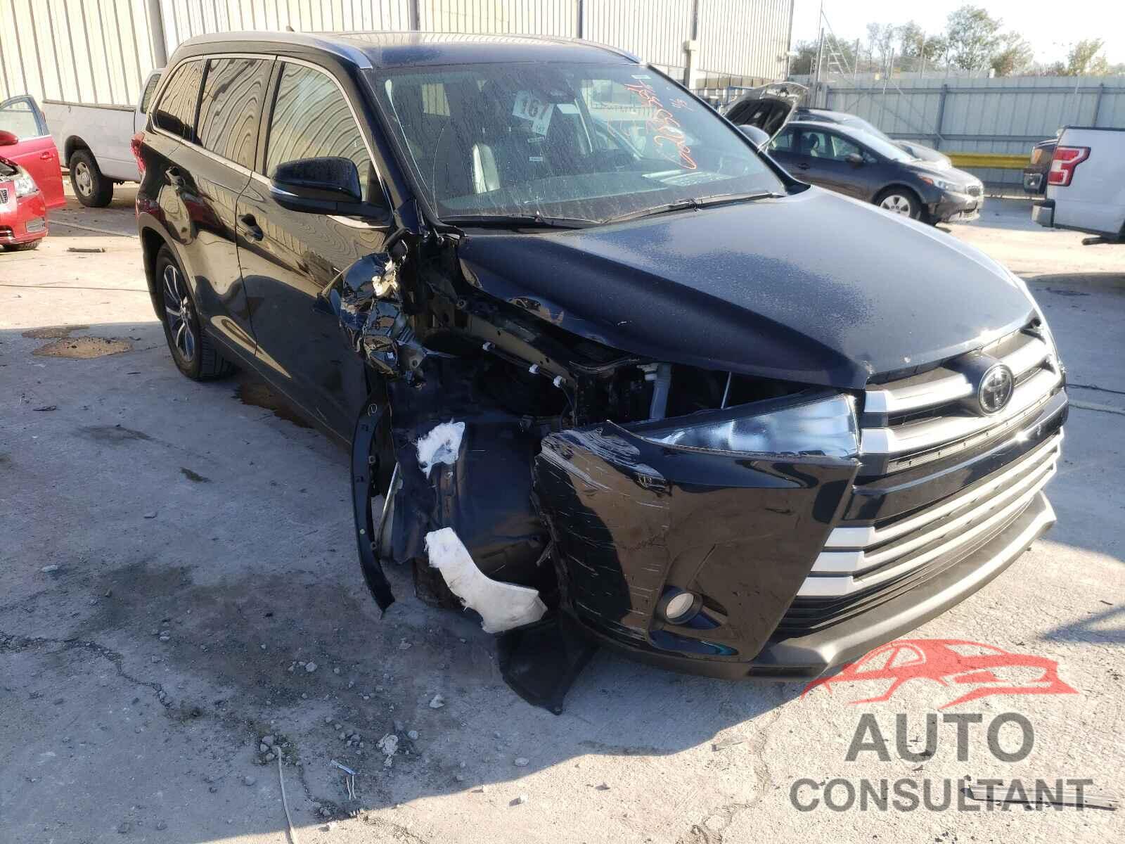TOYOTA HIGHLANDER 2019 - 5TDJZRFH2KS605715