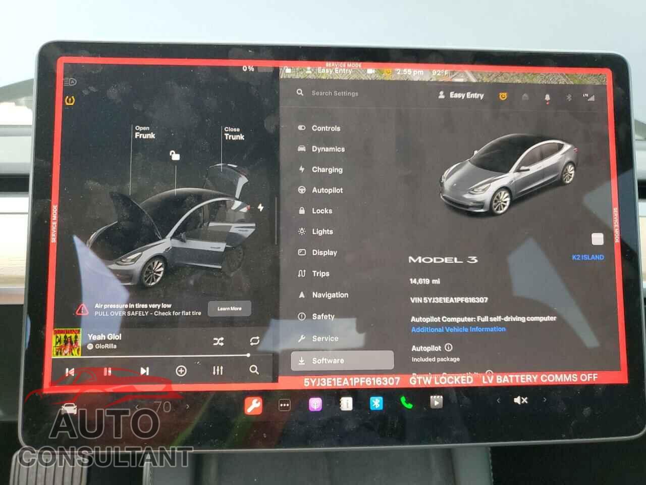 TESLA MODEL 3 2023 - 5YJ3E1EA1PF616307