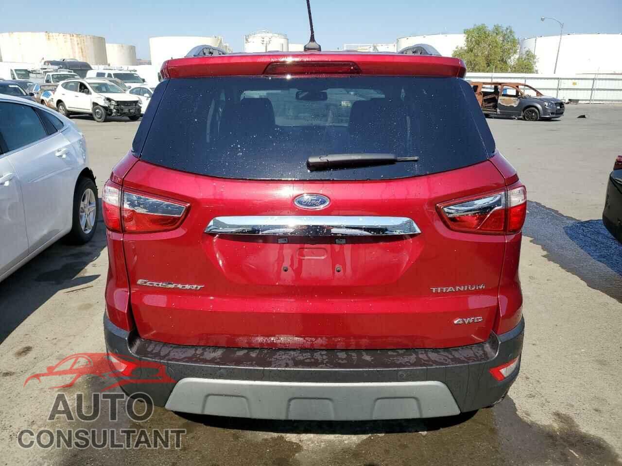 FORD ECOSPORT 2019 - MAJ6S3KLXKC284094