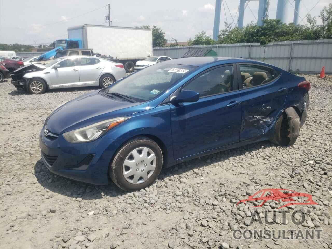 HYUNDAI ELANTRA 2016 - KMHDH4AE0GU652174