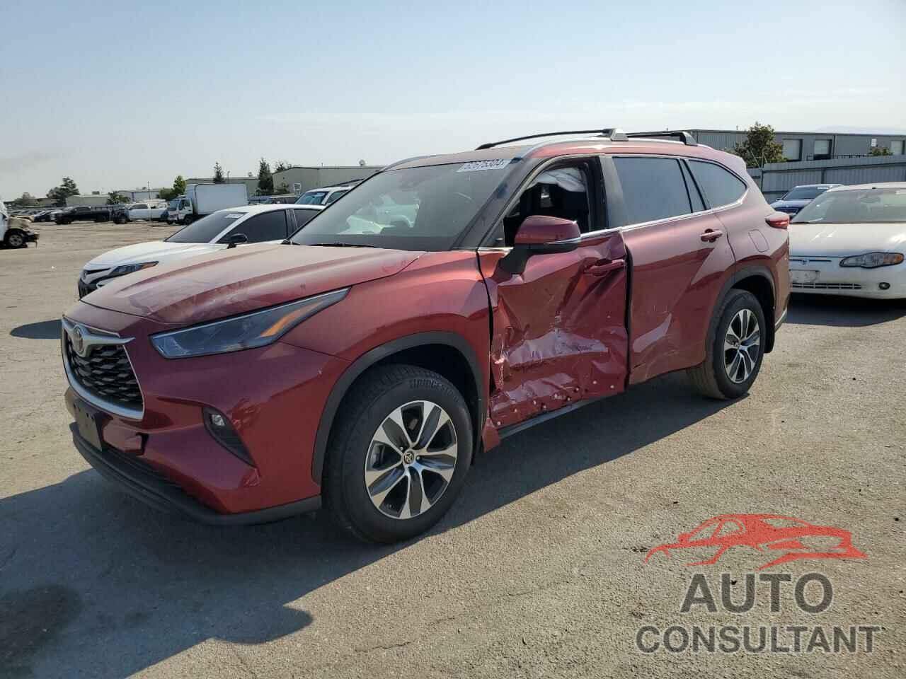 TOYOTA HIGHLANDER 2023 - 5TDKDRAH3PS524207