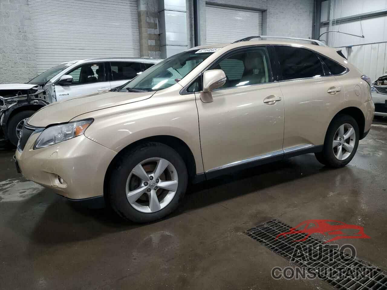 LEXUS RX350 2010 - 2T2BK1BA6AC031626