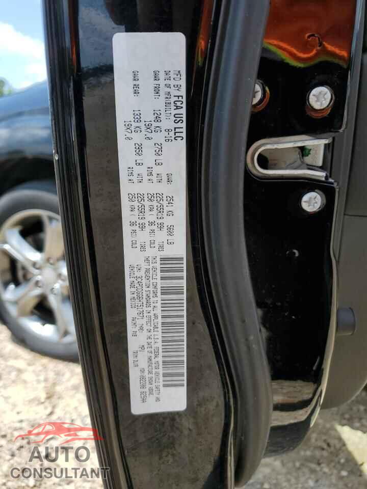 DODGE JOURNEY 2017 - 3C4PDDGG6HT517671