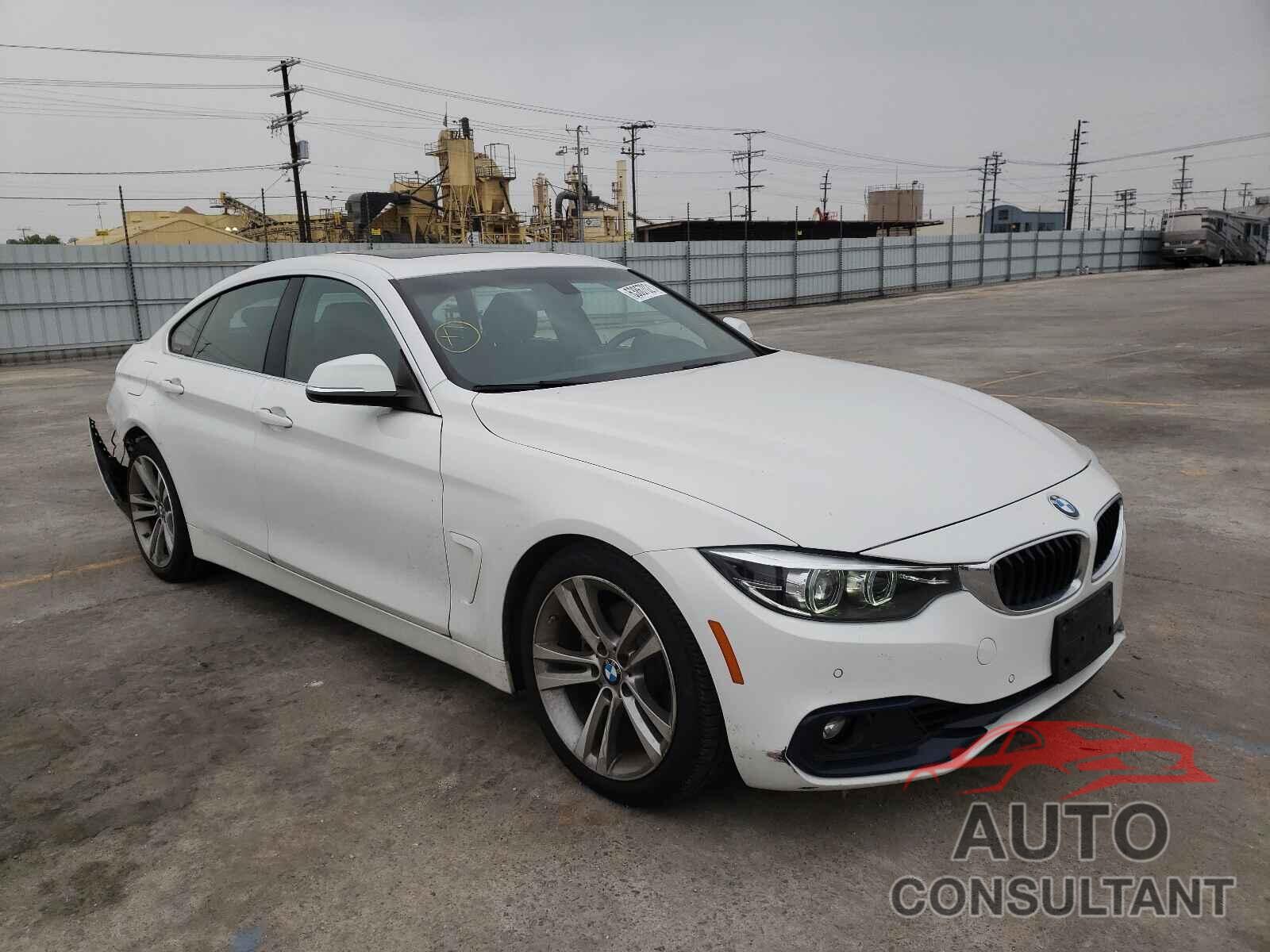 BMW 4 SERIES 2019 - WBA4J1C54KBM15788