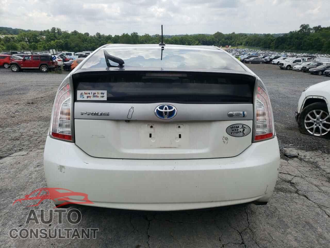TOYOTA PRIUS 2012 - JTDKN3DPXC3028958