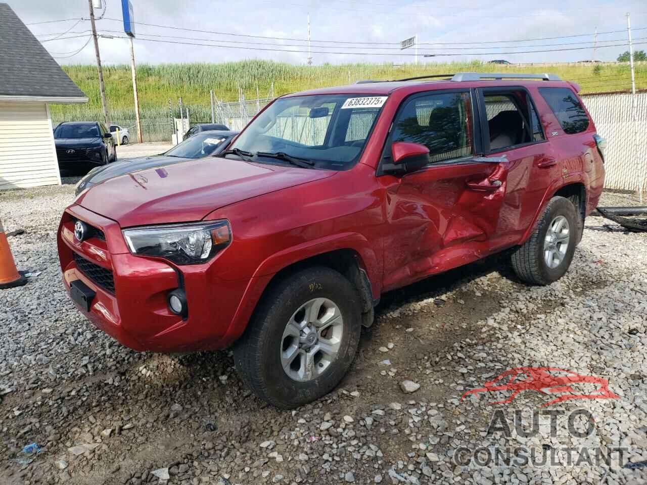TOYOTA 4RUNNER 2016 - JTEBU5JRXG5294703