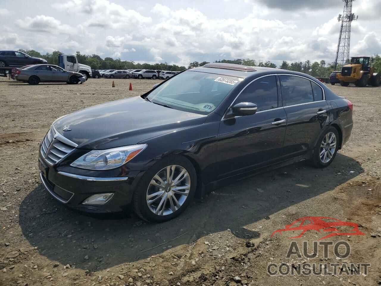 HYUNDAI GENESIS 2013 - KMHGC4DD3DU232595