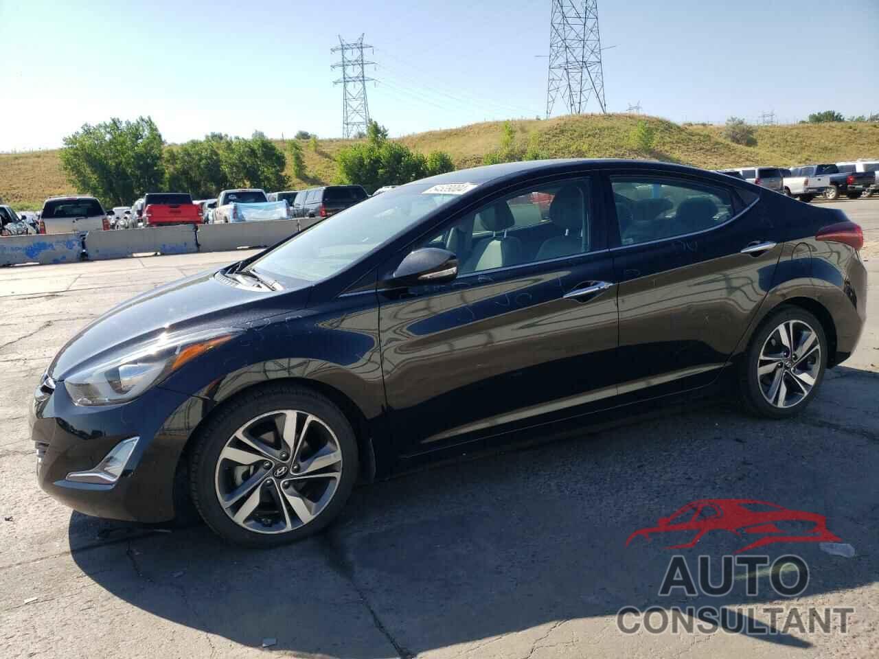 HYUNDAI ELANTRA 2016 - KMHDH4AE9GU644431