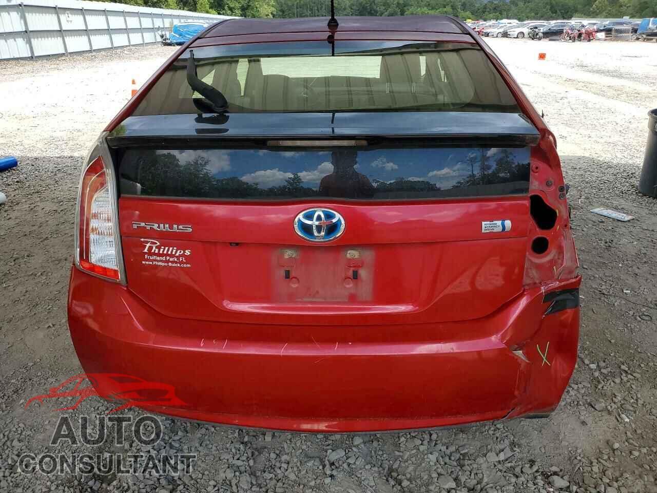 TOYOTA PRIUS 2015 - JTDKN3DU7F1995985