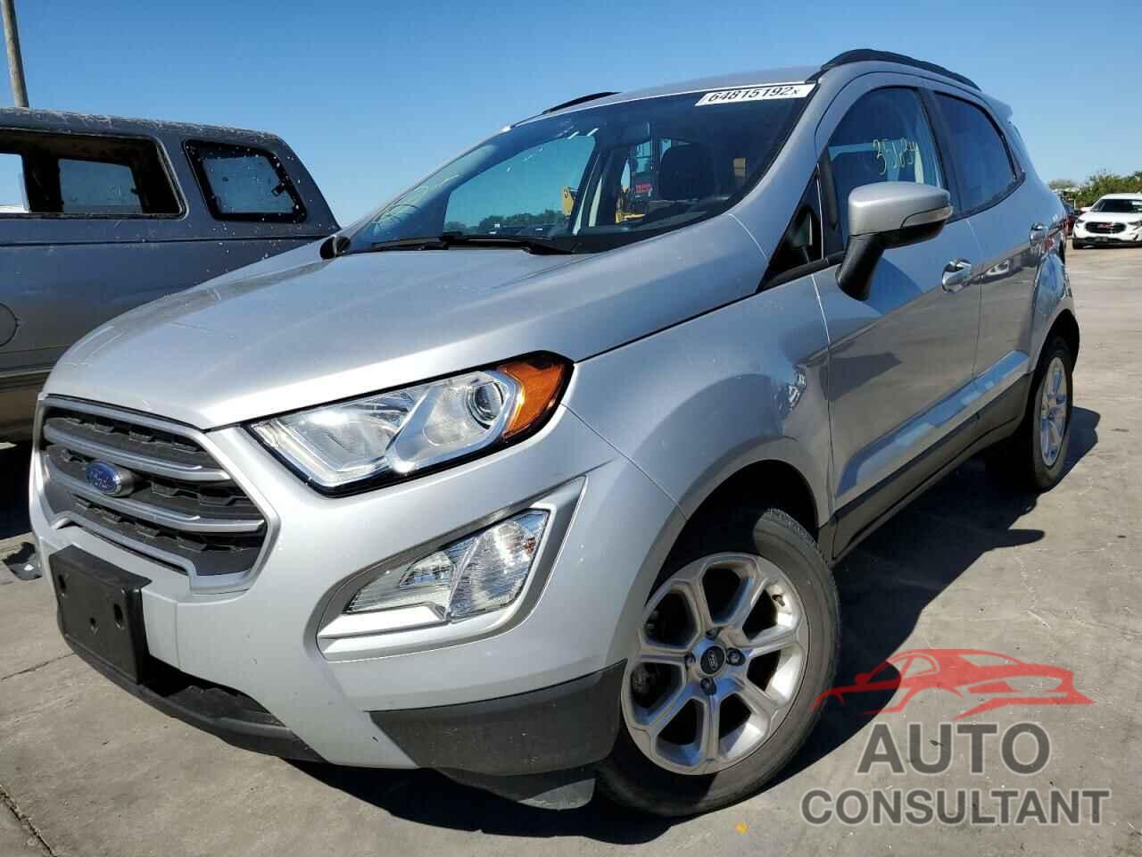 FORD ECOSPORT 2018 - MAJ3P1TE4JC228594