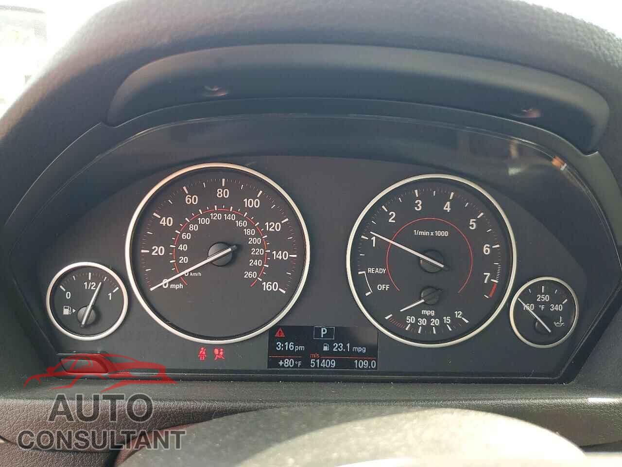 BMW 3 SERIES 2013 - WBA3B3C53DF537350