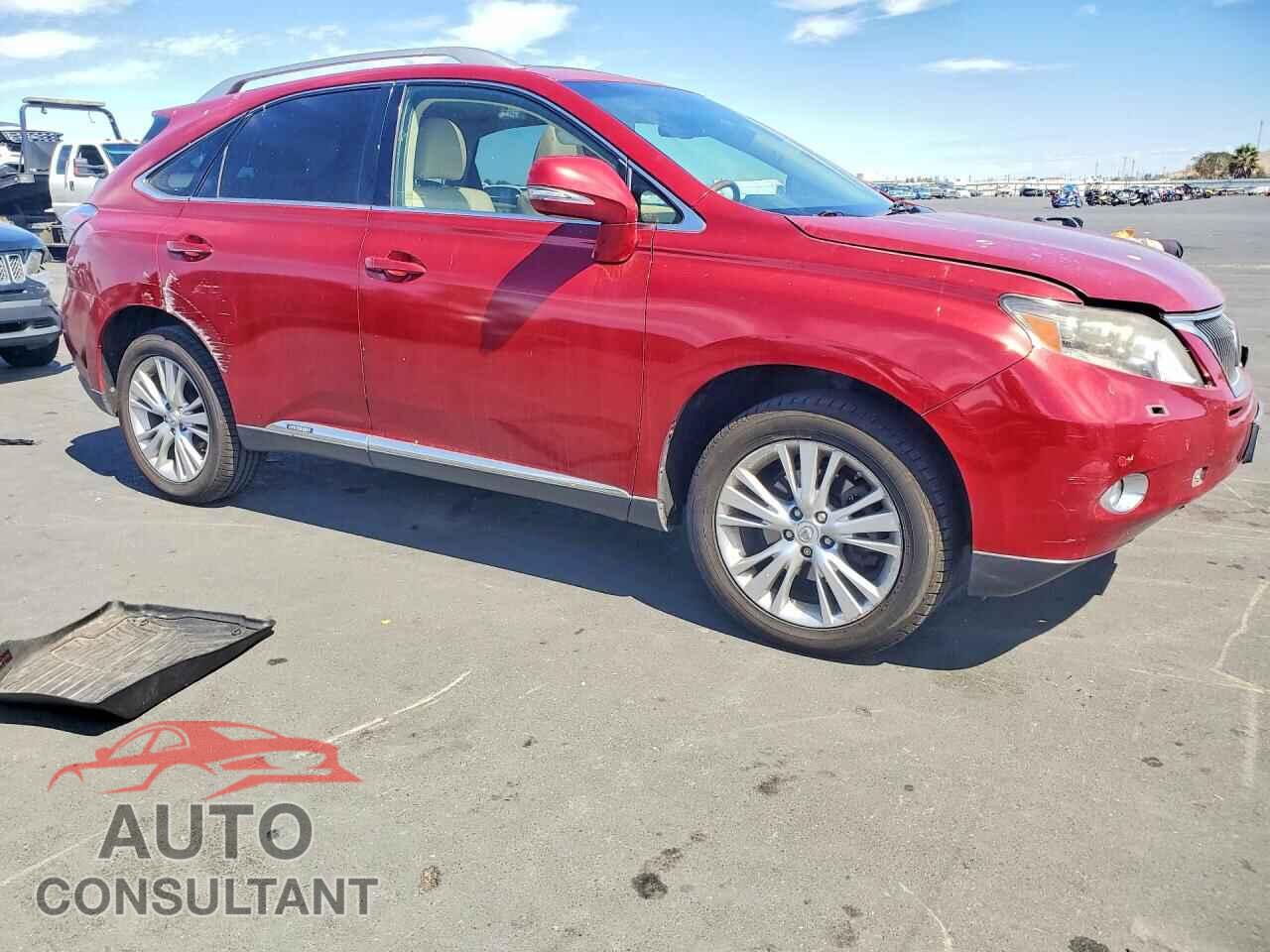 LEXUS RX450 2010 - JTJBC1BA2A2015842