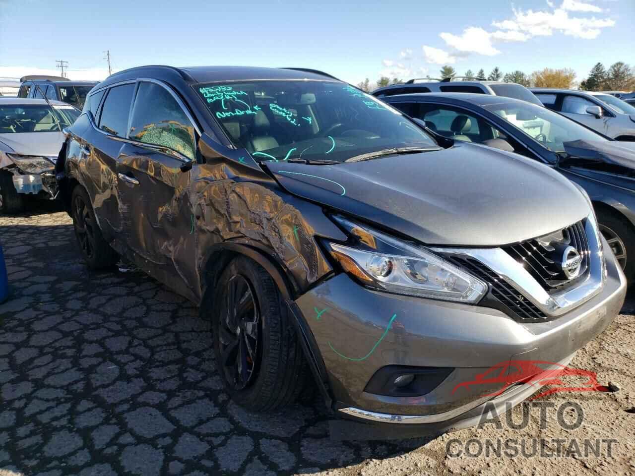 NISSAN MURANO 2017 - 5N1AZ2MH1HN144656