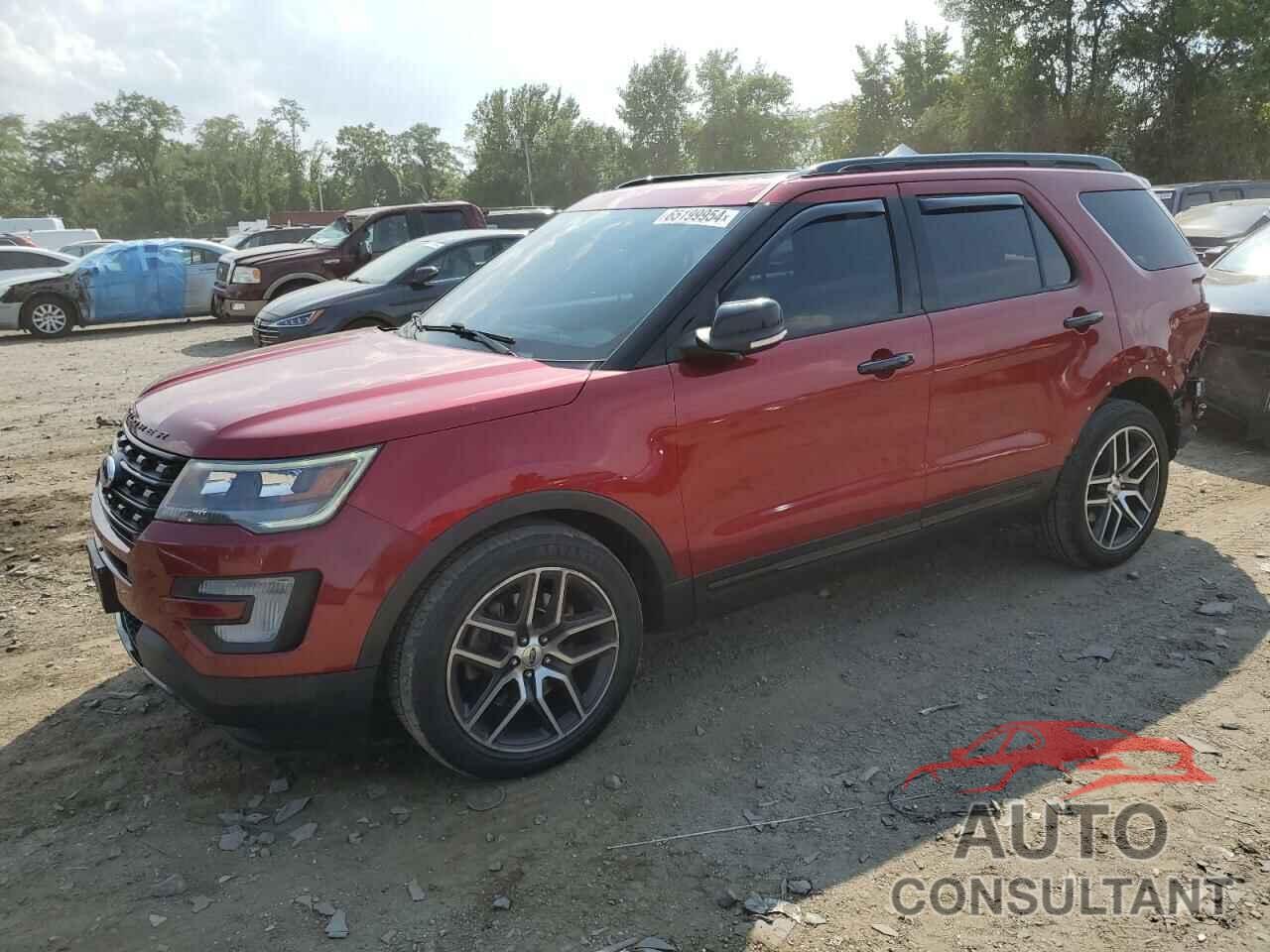 FORD EXPLORER 2017 - 1FM5K8GTXHGD94913