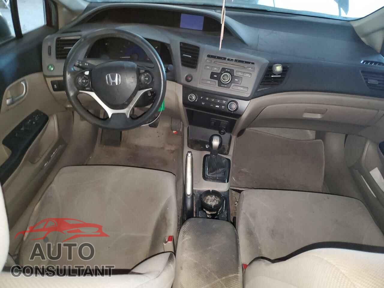 HONDA CIVIC 2012 - 2HGFB2E56CH533721