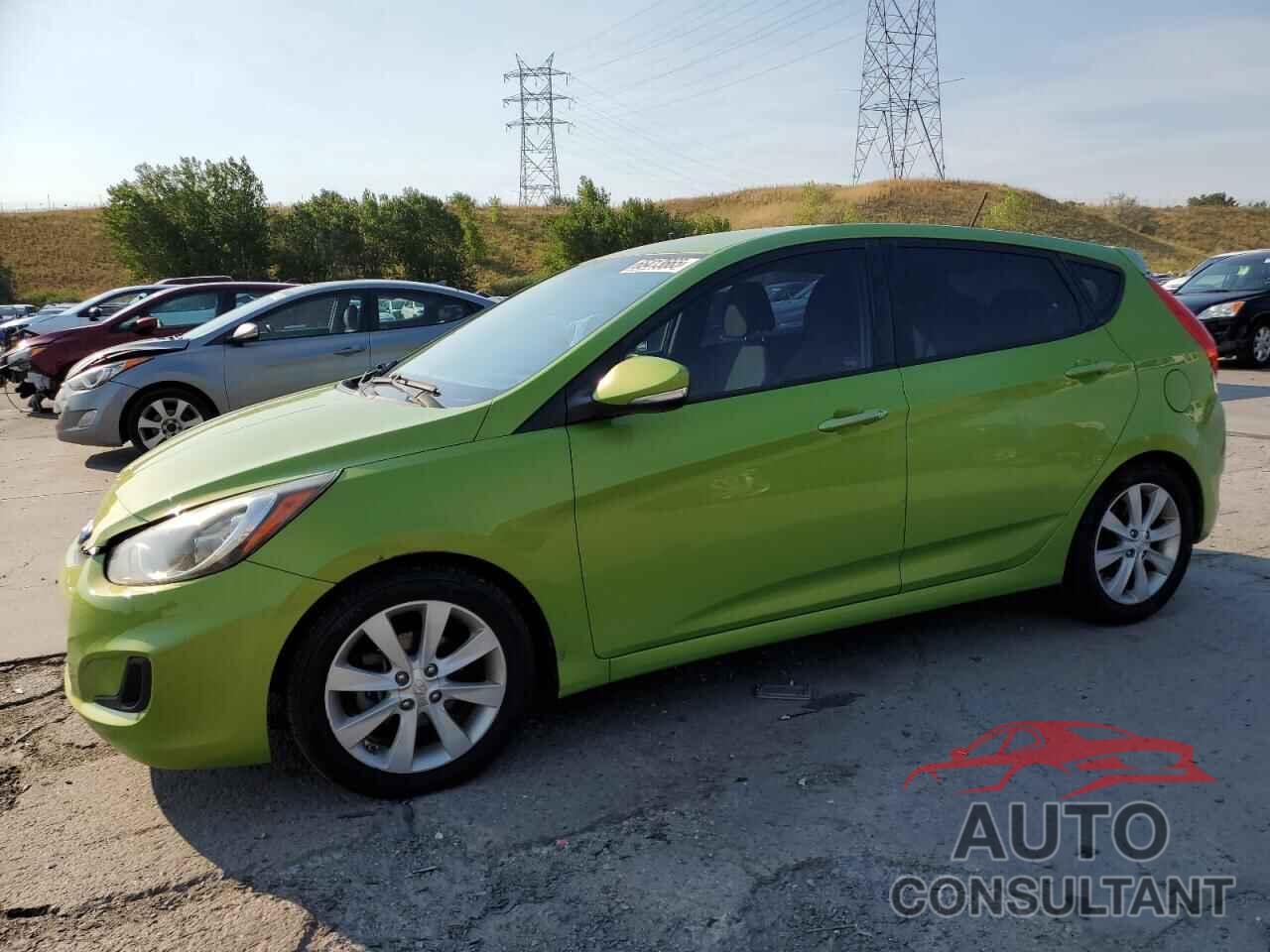 HYUNDAI ACCENT 2013 - KMHCU5AE7DU066032