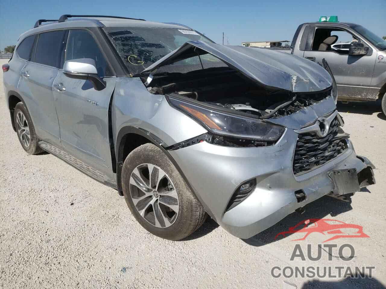 TOYOTA HIGHLANDER 2021 - 5TDGBRCH4MS533955