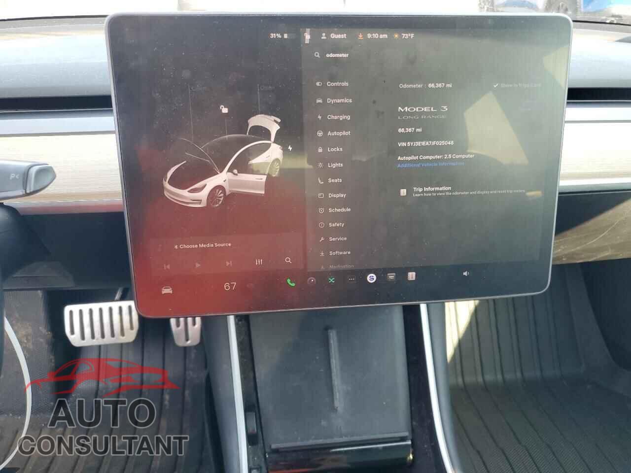 TESLA MODEL 3 2018 - 5YJ3E1EA7JF025048