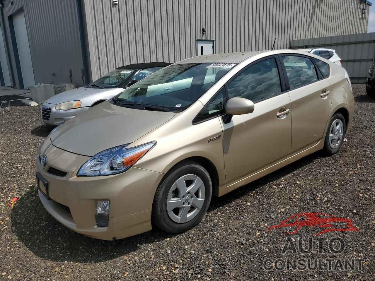 TOYOTA PRIUS 2011 - JTDKN3DU1B1453484