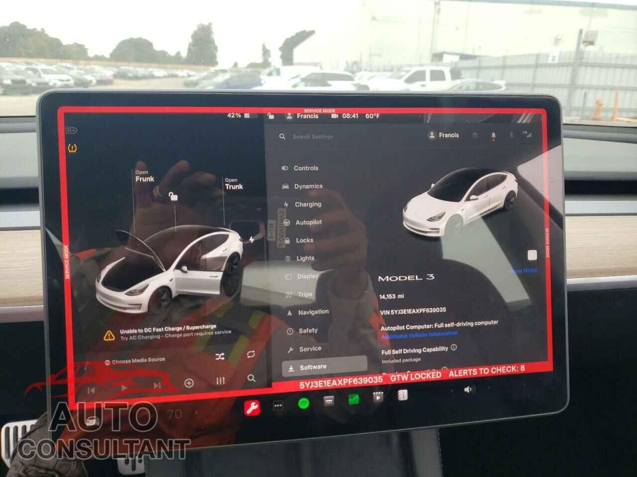 TESLA MODEL 3 2023 - 5YJ3E1EAXPF639035