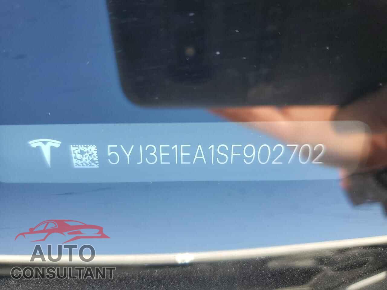 TESLA MODEL 3 2025 - 5YJ3E1EA1SF902702