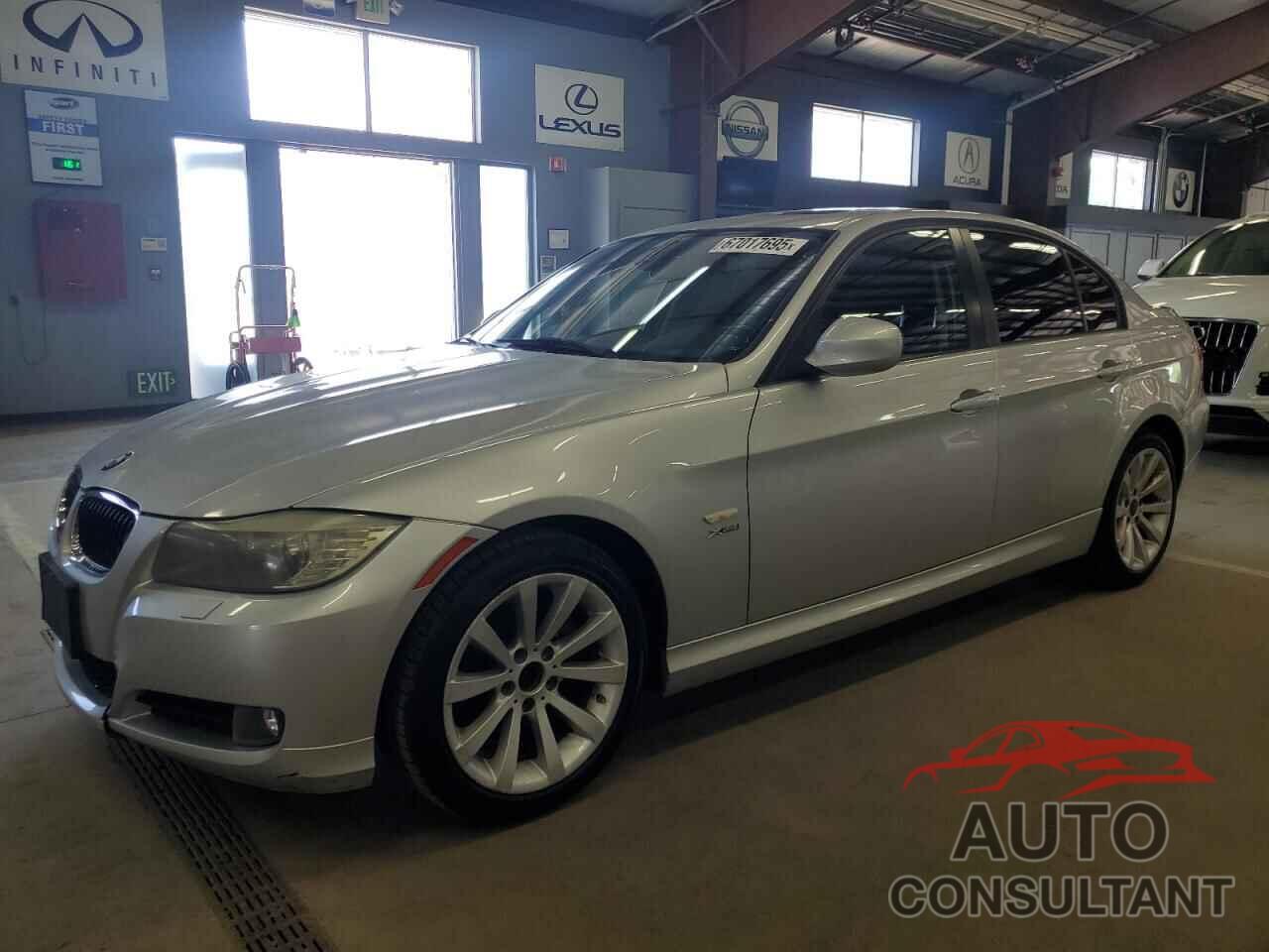 BMW 3 SERIES 2011 - WBAPK7C53BF196845