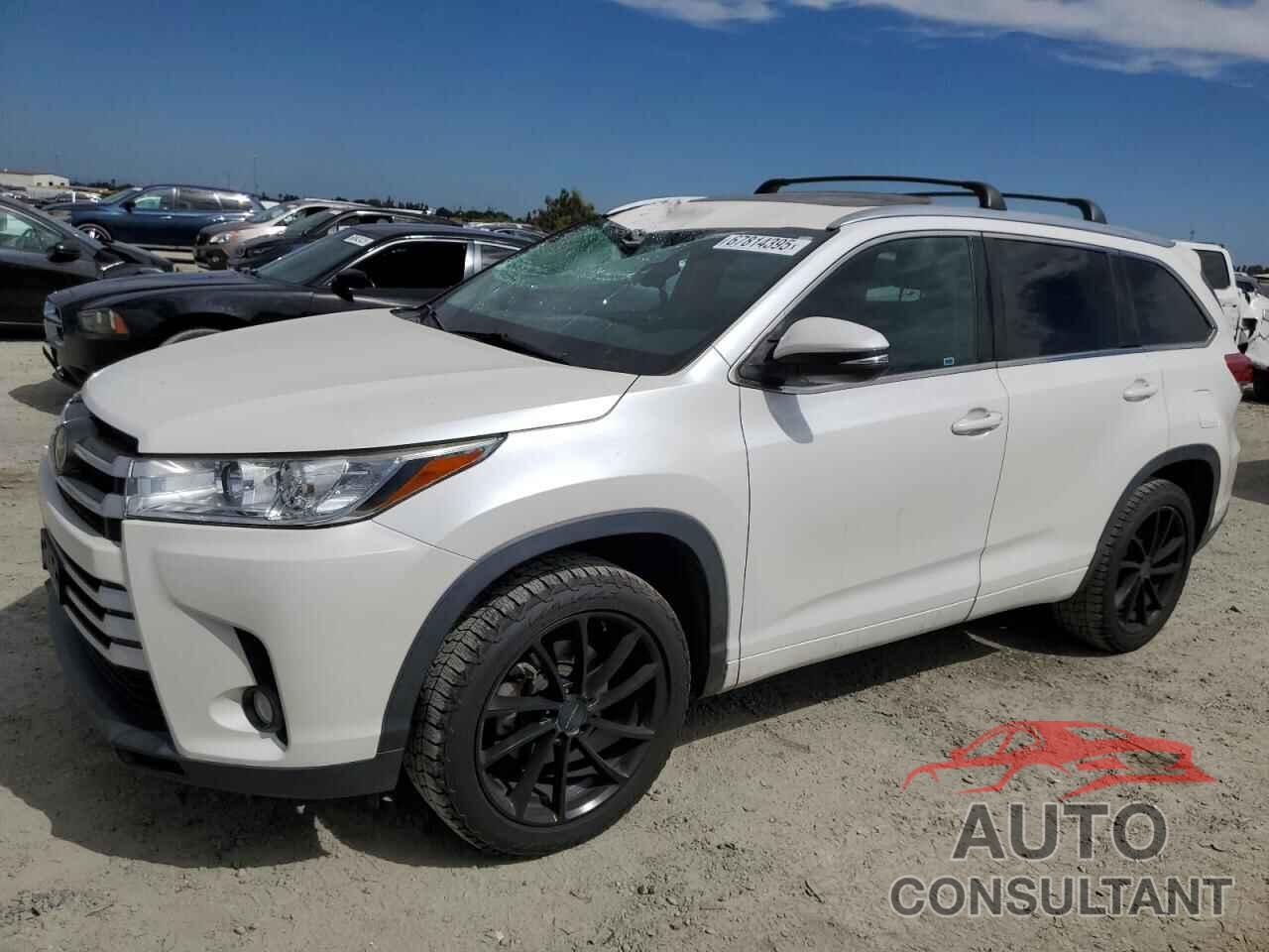 TOYOTA HIGHLANDER 2017 - 5TDKZRFH4HS198686
