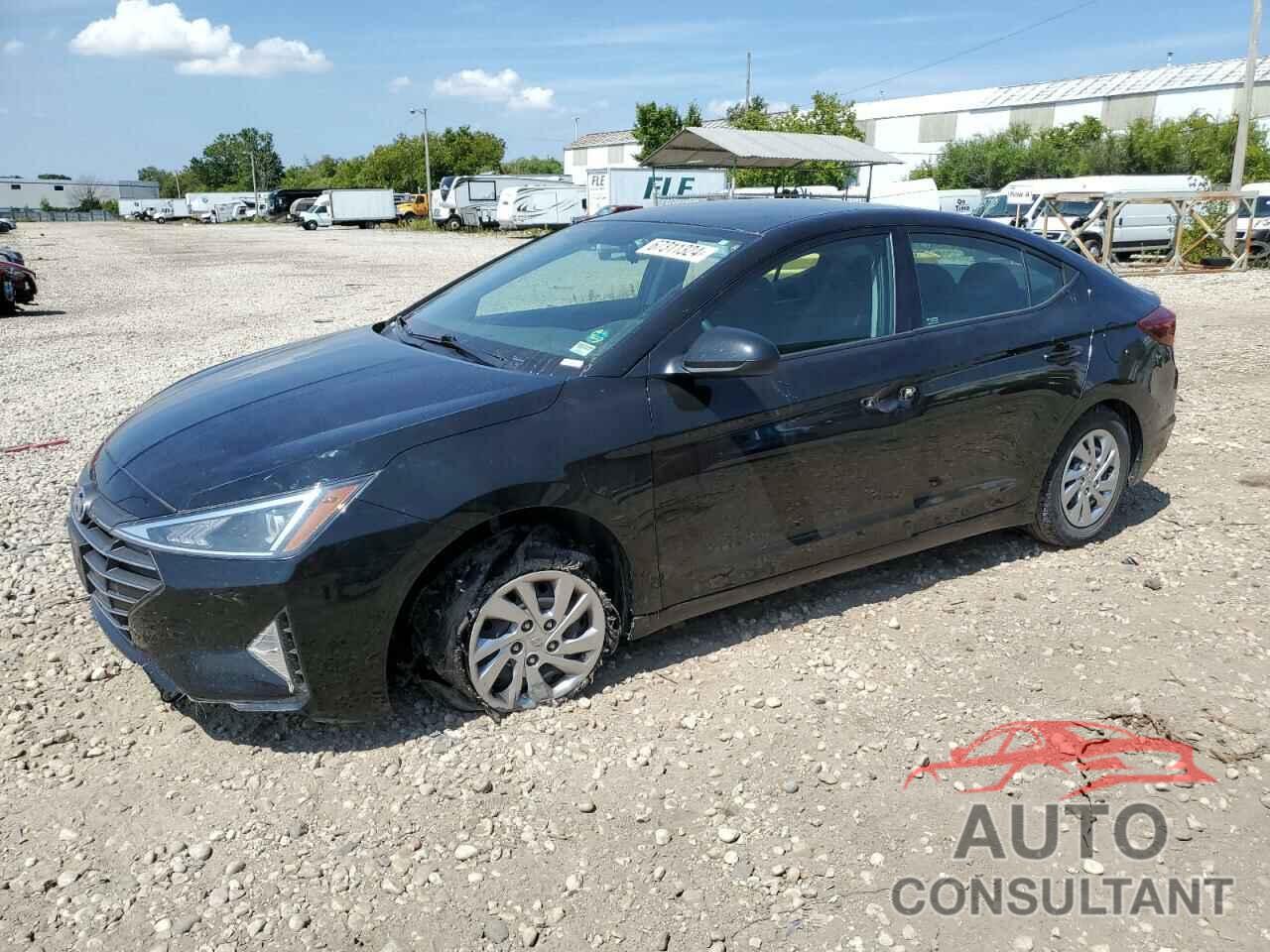 HYUNDAI ELANTRA 2019 - KMHD74LF2KU774360