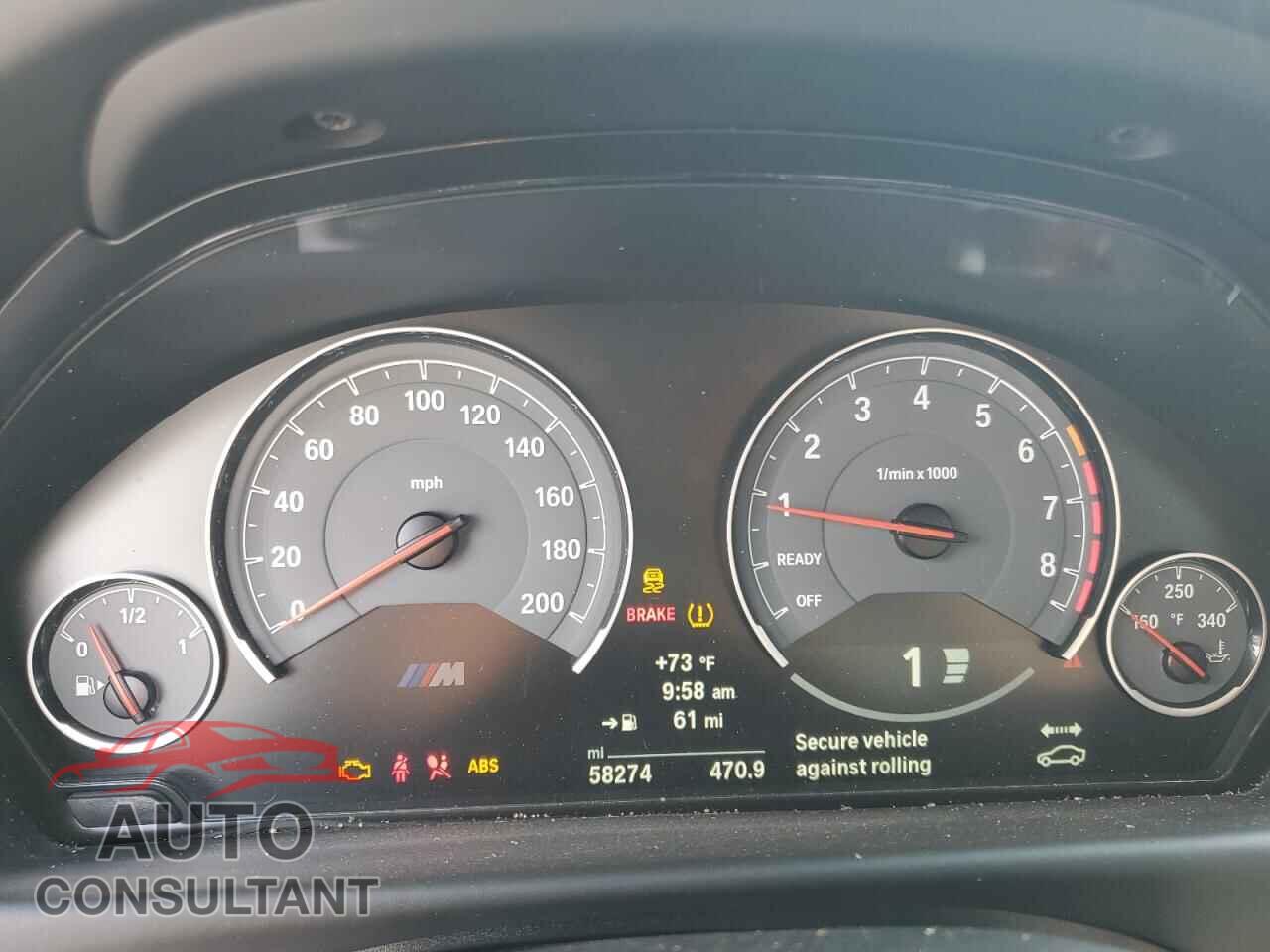BMW M3 2016 - WBS8M9C58G5D31016