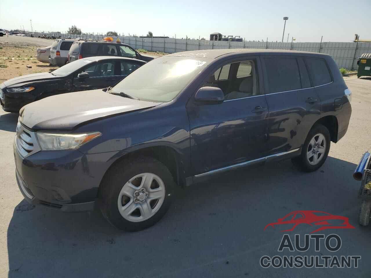 TOYOTA HIGHLANDER 2013 - 5TDZA3EH7DS034802