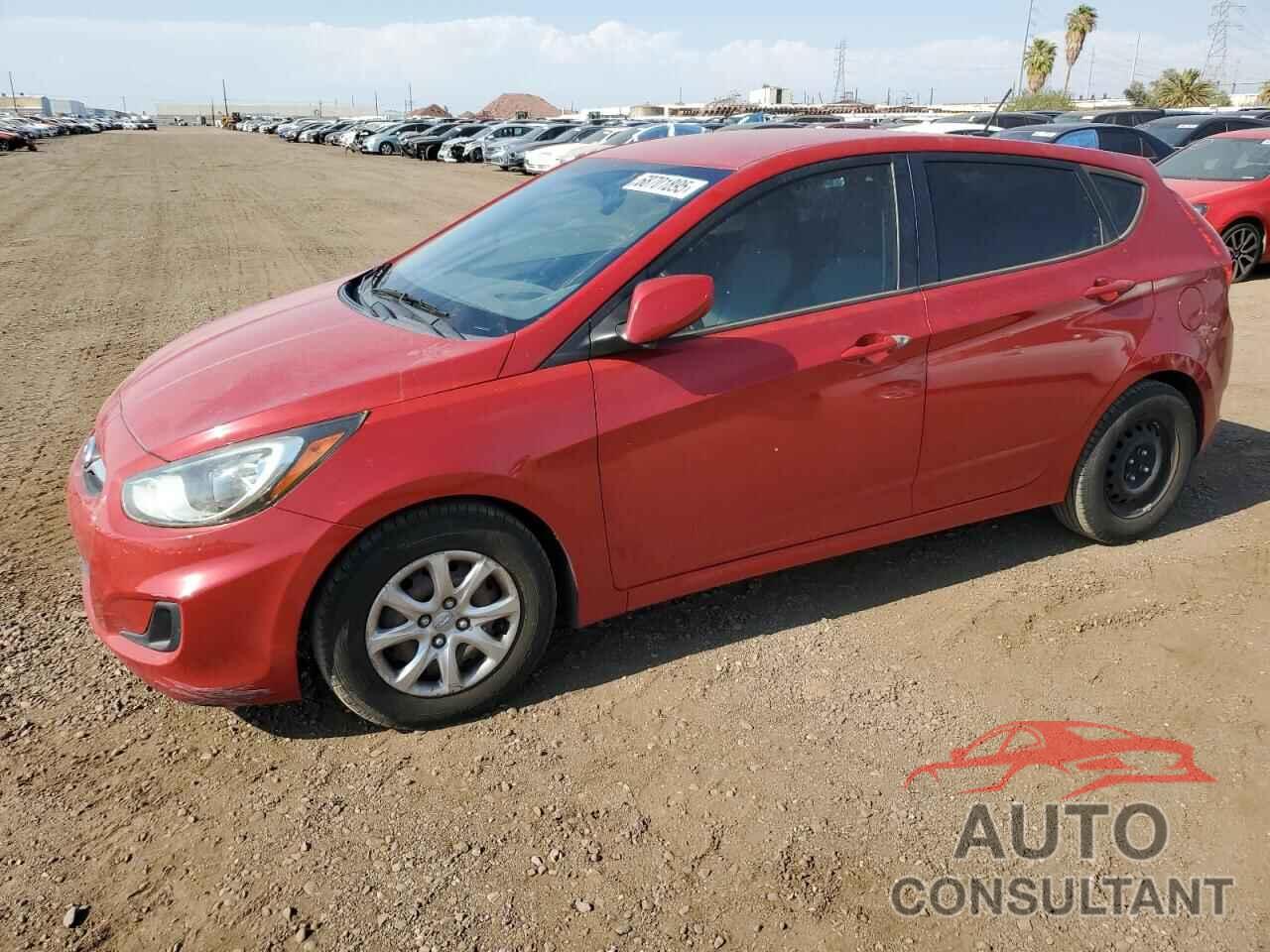 HYUNDAI ACCENT 2012 - KMHCT5AEXCU030787