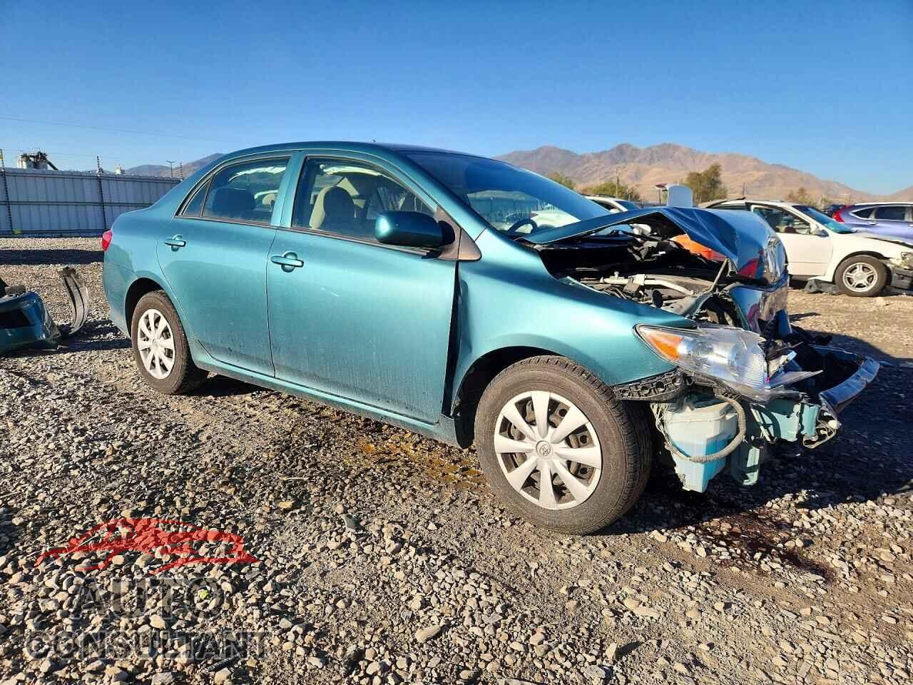 TOYOTA COROLLA 2009 - JTDBL40E199053852