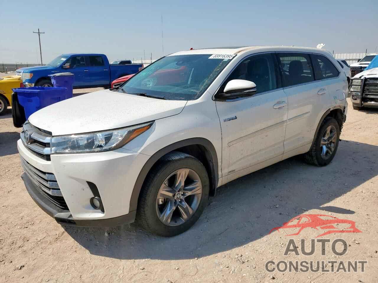 TOYOTA HIGHLANDER 2017 - 5TDDGRFH8HS025722